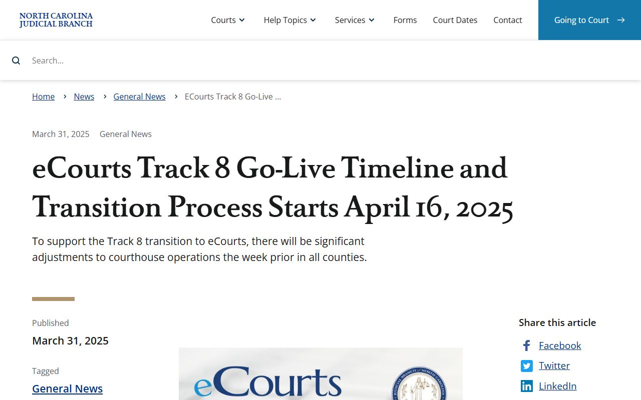 Wilson County court records eCourts payment and transition information