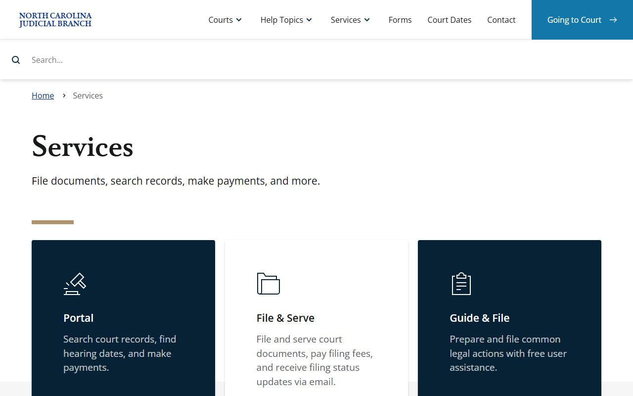 Wilson County court records Judicial Branch services