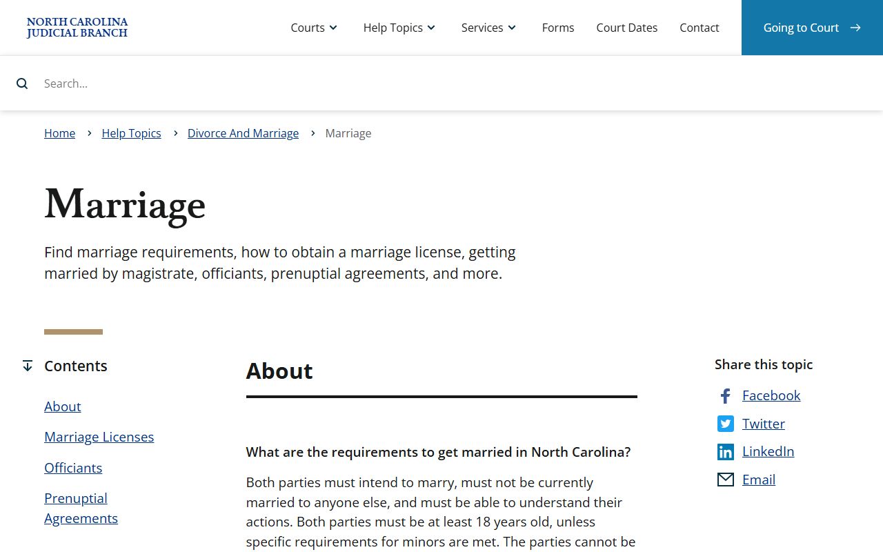 Wilson County marriage records North Carolina marriage help topic