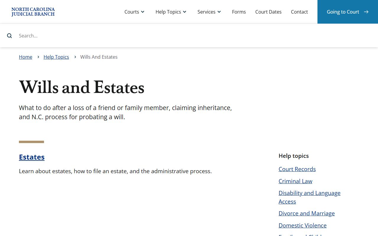 Wilson County probate records wills and estates help topic